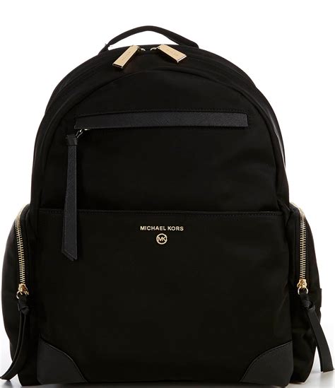 michael kors black backpack uk|michael kors black backpack large.